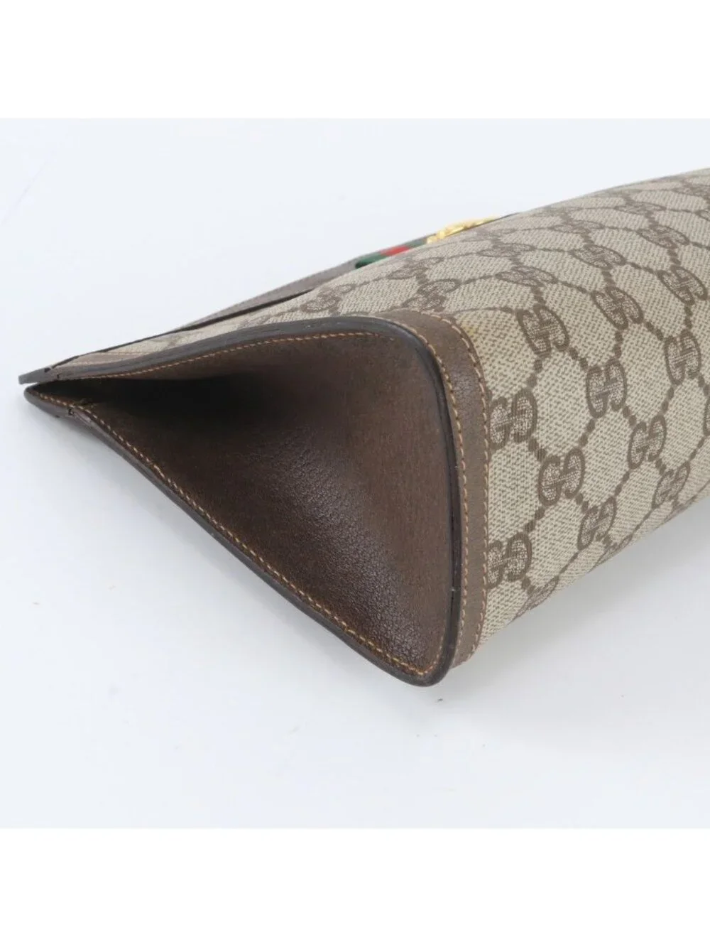 Gucci GG Supreme Leather Clutch Pouch Business